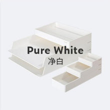 Laden Sie das Bild in den Galerie-Viewer, A Set ABS Desktop Office File Storage Box Document Trays Desk Organizer set Office
